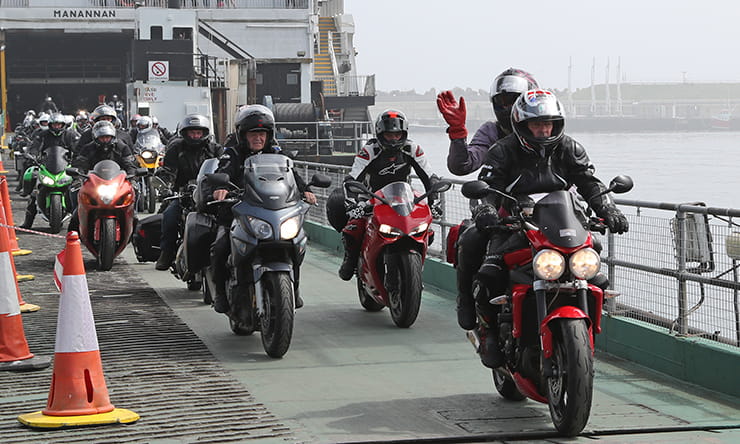 How to take your motorcycle touring on a ferry
