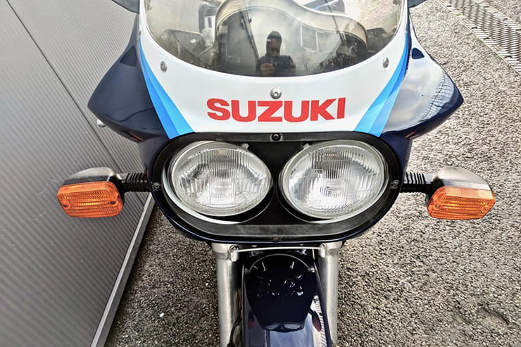 Modern classic Suzuki GSX-R1100  