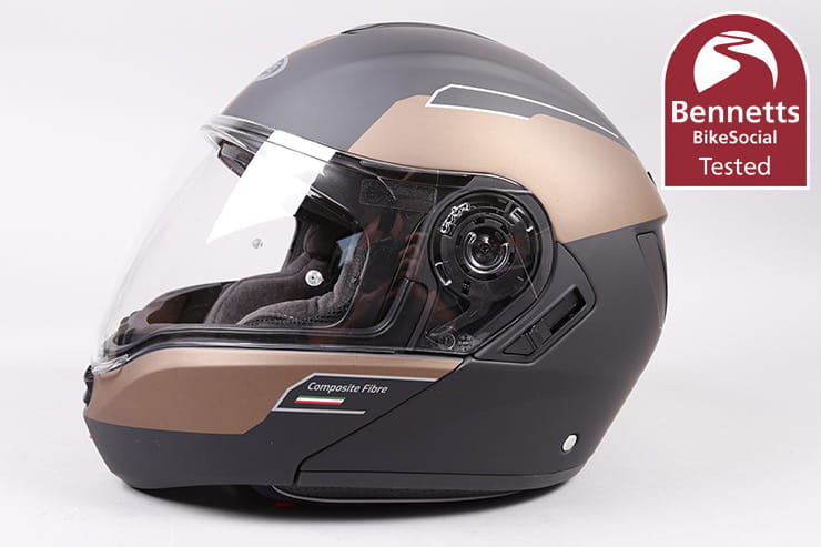 Caberg Levo flip front modular helmet review_04