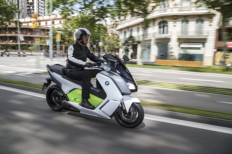 BMW C evolution escooter 2014 review used price_01