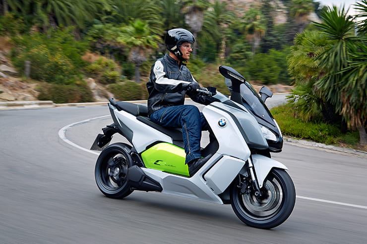 BMW C evolution escooter 2014 review used price_05