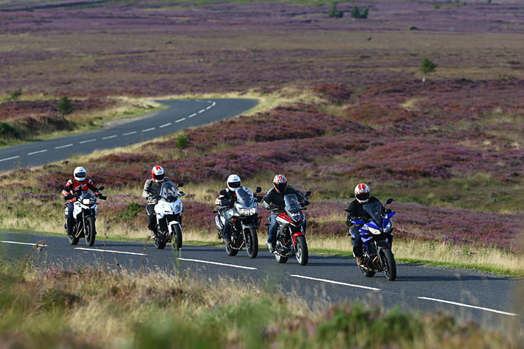 Five 2016 sportstourers take on the North Yorkshire Moors