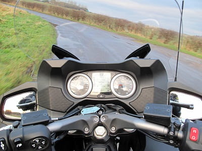 Don't be frightened by the millions of displays and buttons, it's really simple to use when riding