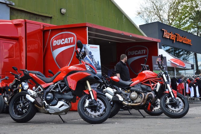Ride the 1299 and Multistrada at Ducati's road show