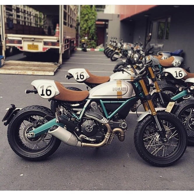 Iconic colour and number for the Smart Scrambler