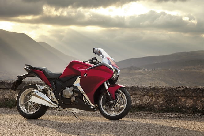 The VFR1200 introduced a new 1237cc V4 in 2009