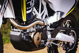 67bhp single-cylinder motor