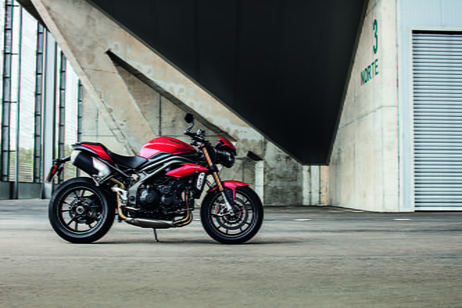 2016 Speed Triple S; available in Red or Black