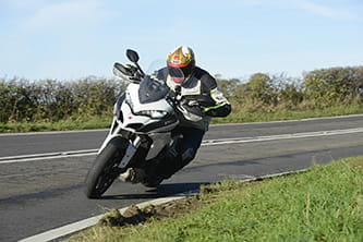 With 160bhp on tap, the Multistrada is fast