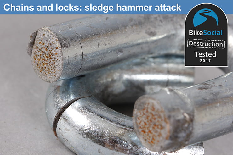Tested: Squire Juggernaut with SS65CS padlock review after a sledge hammer attack