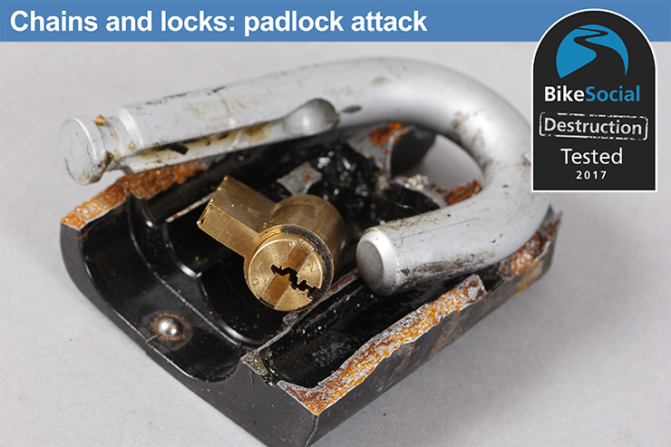 Tested: Squire Juggernaut with SS65CS padlock review after a padlock attack