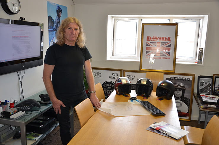 Inside the British motorcycle industry: Davida Helmets