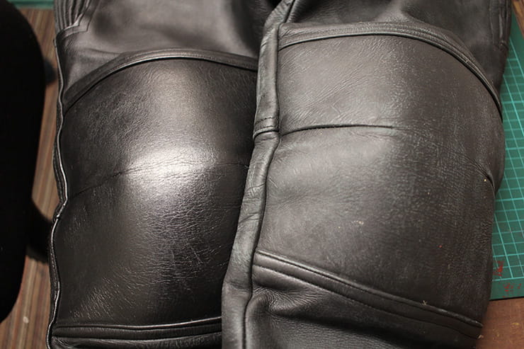 How to repair motorcycle leathers