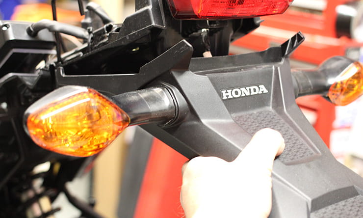 Honda MSX125 R-G Tail Tidy review