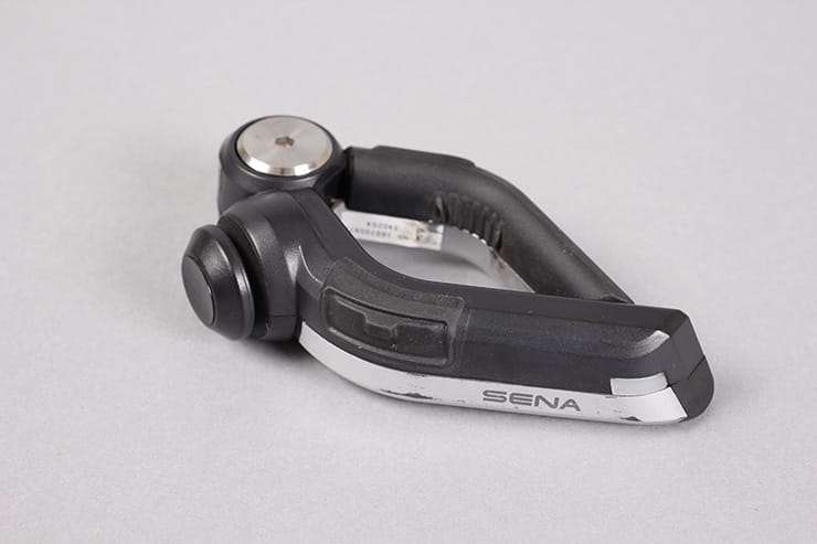 Sena 10U motorcycle intercom mouthpiece