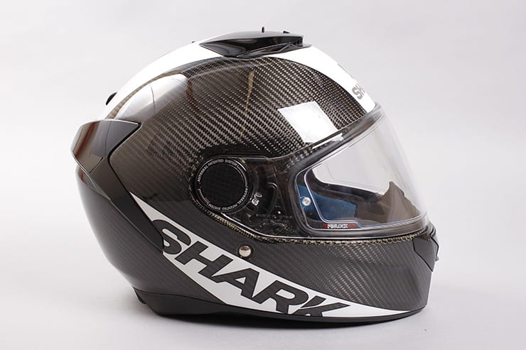 Tested: Shark Spartan helmet review side view