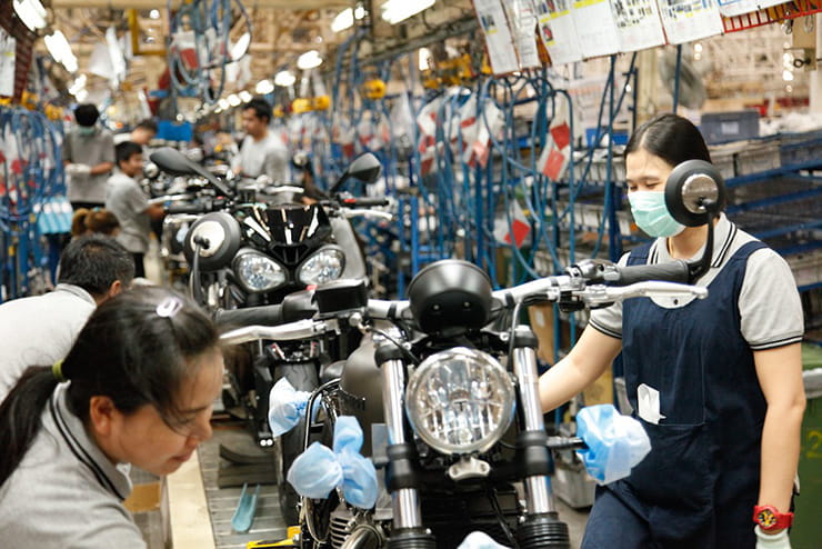 Triumph Motorcycles Factory