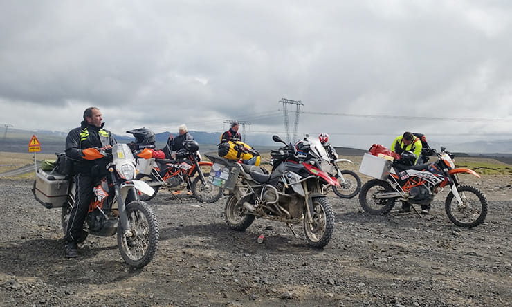 Iceland is a perfect place for a group of trail riders