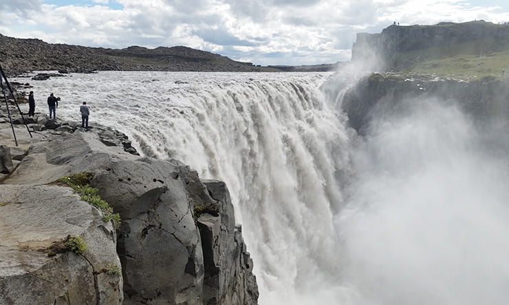 Dettifoss waterfall, one of the highlights