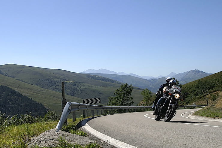 Motorcycle touring in Spain