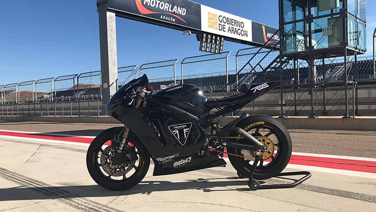 Triumph on their Moto2 engine testing and Daytona 765 chances