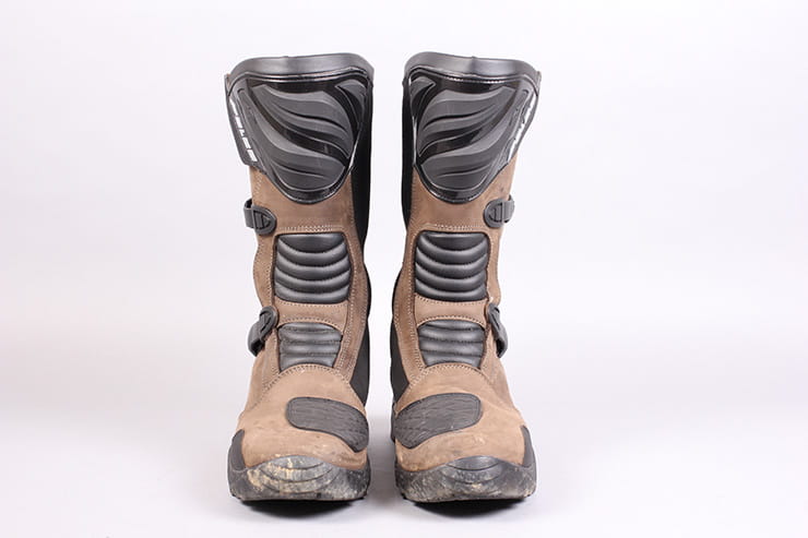 Falco Mixto 2 adventure motorcycle boots BikeSocial review