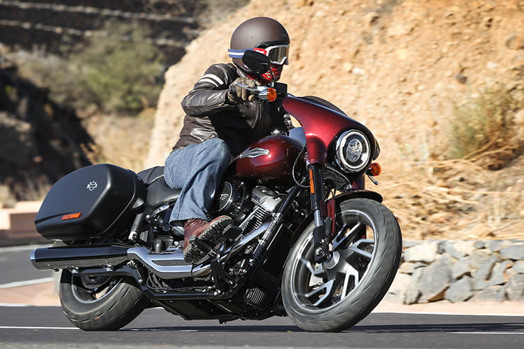 Riding_2018 Harley Davidson Sport Glide review