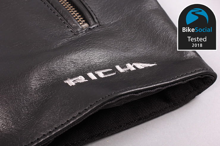 Richa Daytona leather bike jacket BikeSocial review