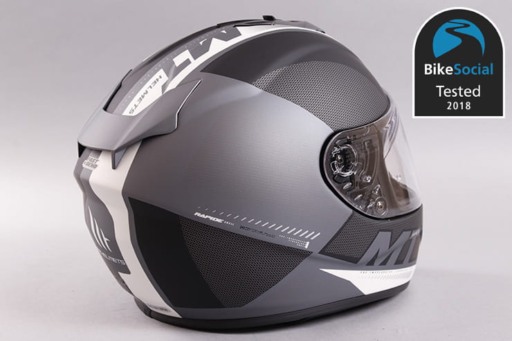 Tested: MT Rapide motorcycle helmet review