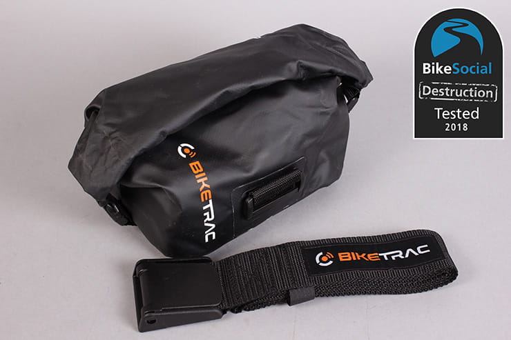 BikeTrac Grab Bag and chain review