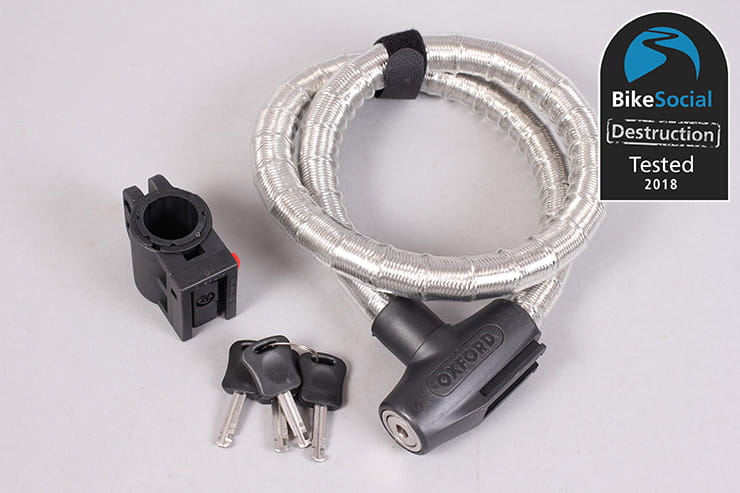 Oxford Arma20 cable lock review