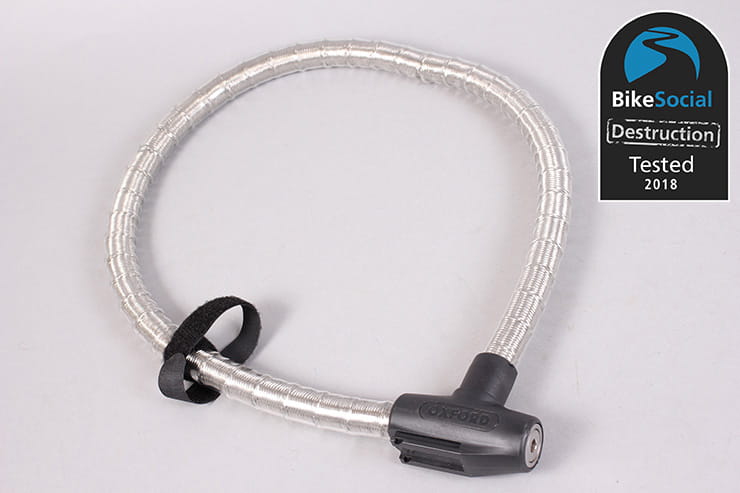 Oxford Arma20 cable lock review
