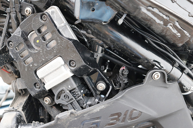 BMW G310GS blog: Stripped down and naked