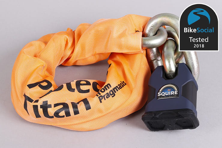 Tested: Pragmasis 22mm chain and Squire SS80CS padlock review