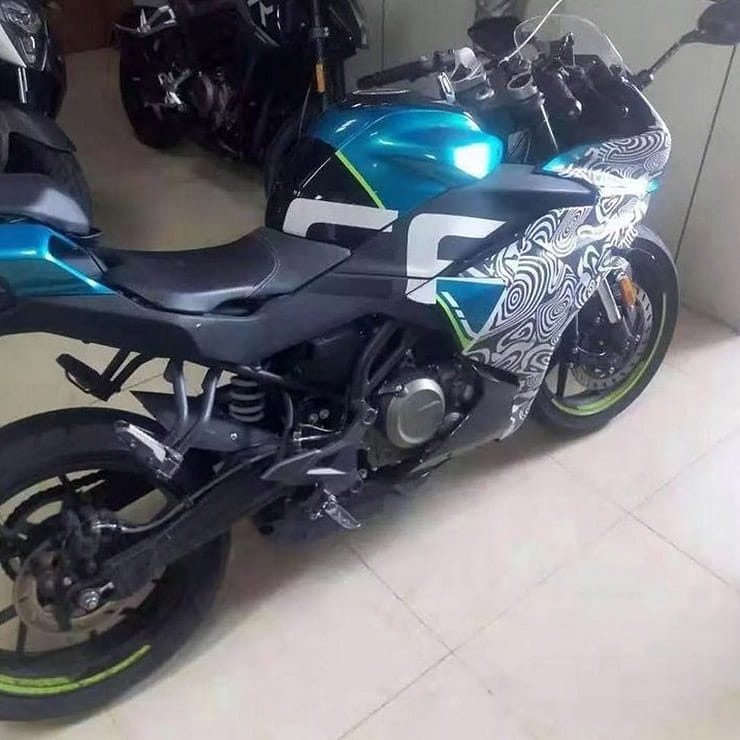 New single-cylinder CFMoto 250SR is nearly ready to be launched