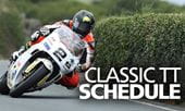Classic TT Schedule 2019【 Including full race timetable 】
