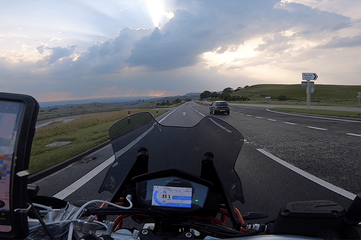 Moto Guzzi V85 TT: 1850 miles on the McDonald’s Express