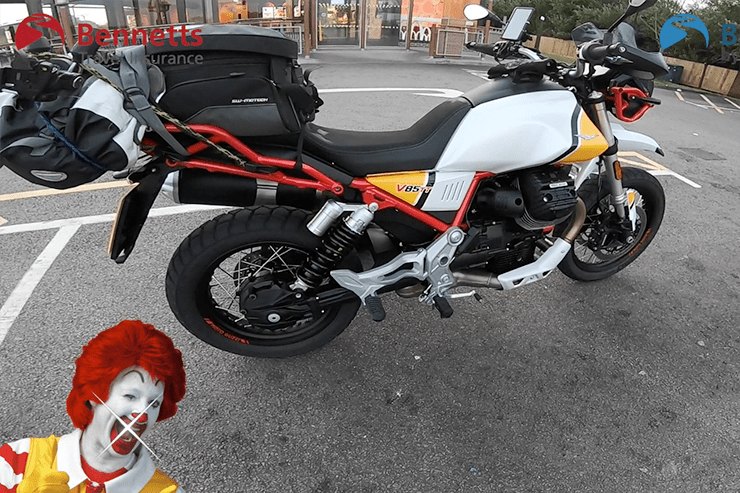 Moto Guzzi V85 TT: 1850 miles on the McDonald’s Express