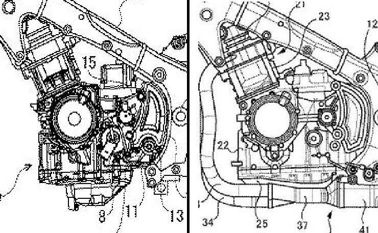 New Hayabusa frame and engine in Suzuki’s latest Japanese patent application