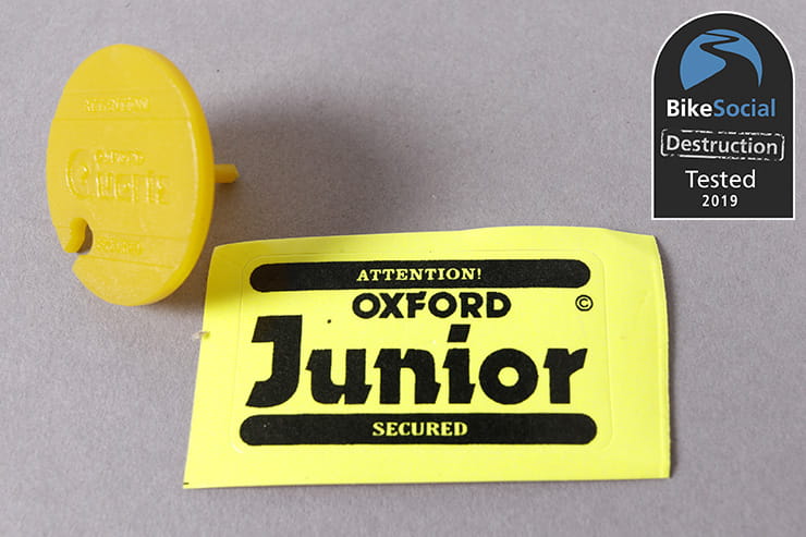 Tested: Oxford Junior disc lock review