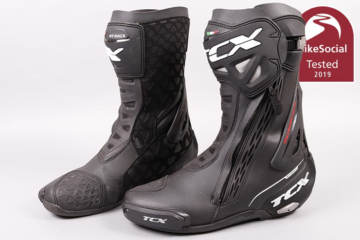 Black TCX Motorcycle Boots Baja GTX Black 43
