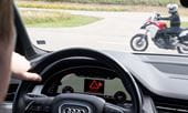 Ducati, Audi and Ford demonstrate car-to-bike safety tech