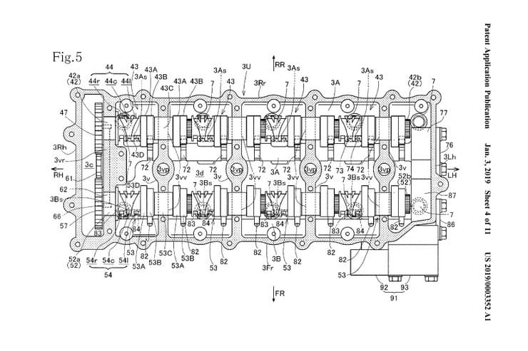 Honda patent application shows VTEC superbike