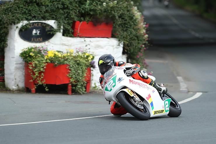 Bruce Anstey at the 2017 Classic TT