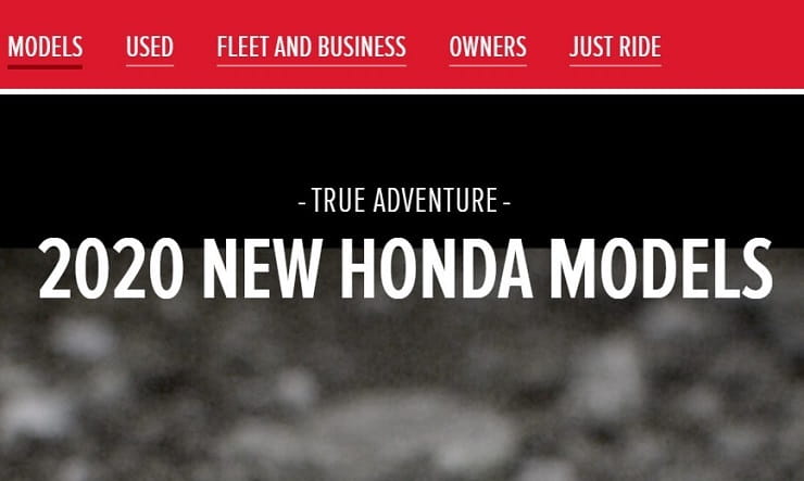 The teasing begins for Honda’s revamped 2020 Africa Twin