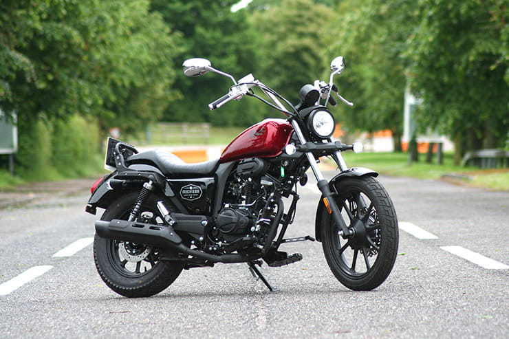 Lexmoto Michigan 125 tested – an economical commuter bike with Harley-Davidson Sportster styling