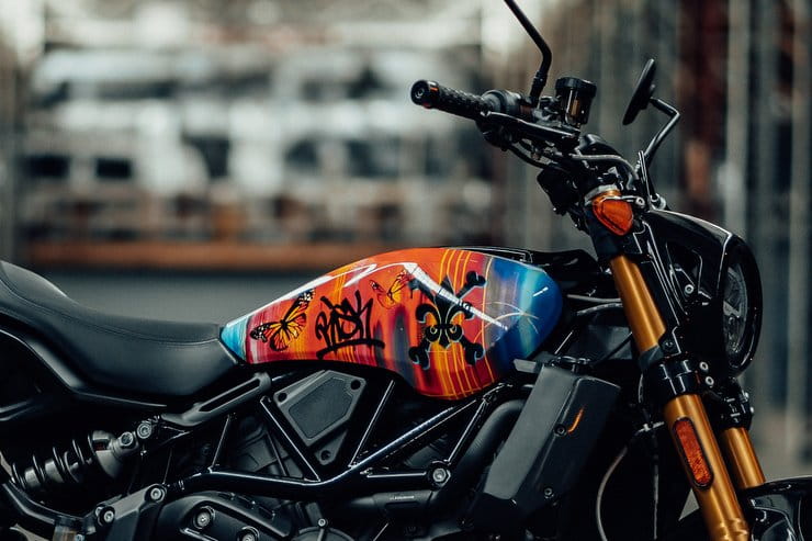 Limited edition ‘Artist Series’ Indian FTR 1200 tanks