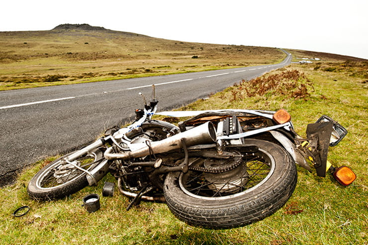 The first time you come across a motorcycle crash scene it’s easy to panic and make crucial errors. Here’s what to do.