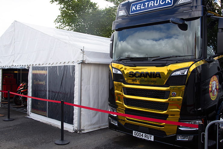 Living in the TT paddock - from man-in-a-van to motorhome glam