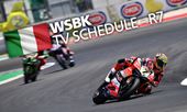 World Superbikes TV Times Round 7 Misano